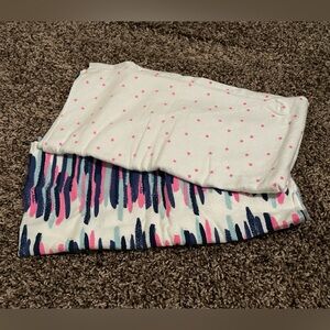 Infant Heavy Cotton Swaddling Blankets - Set of 2